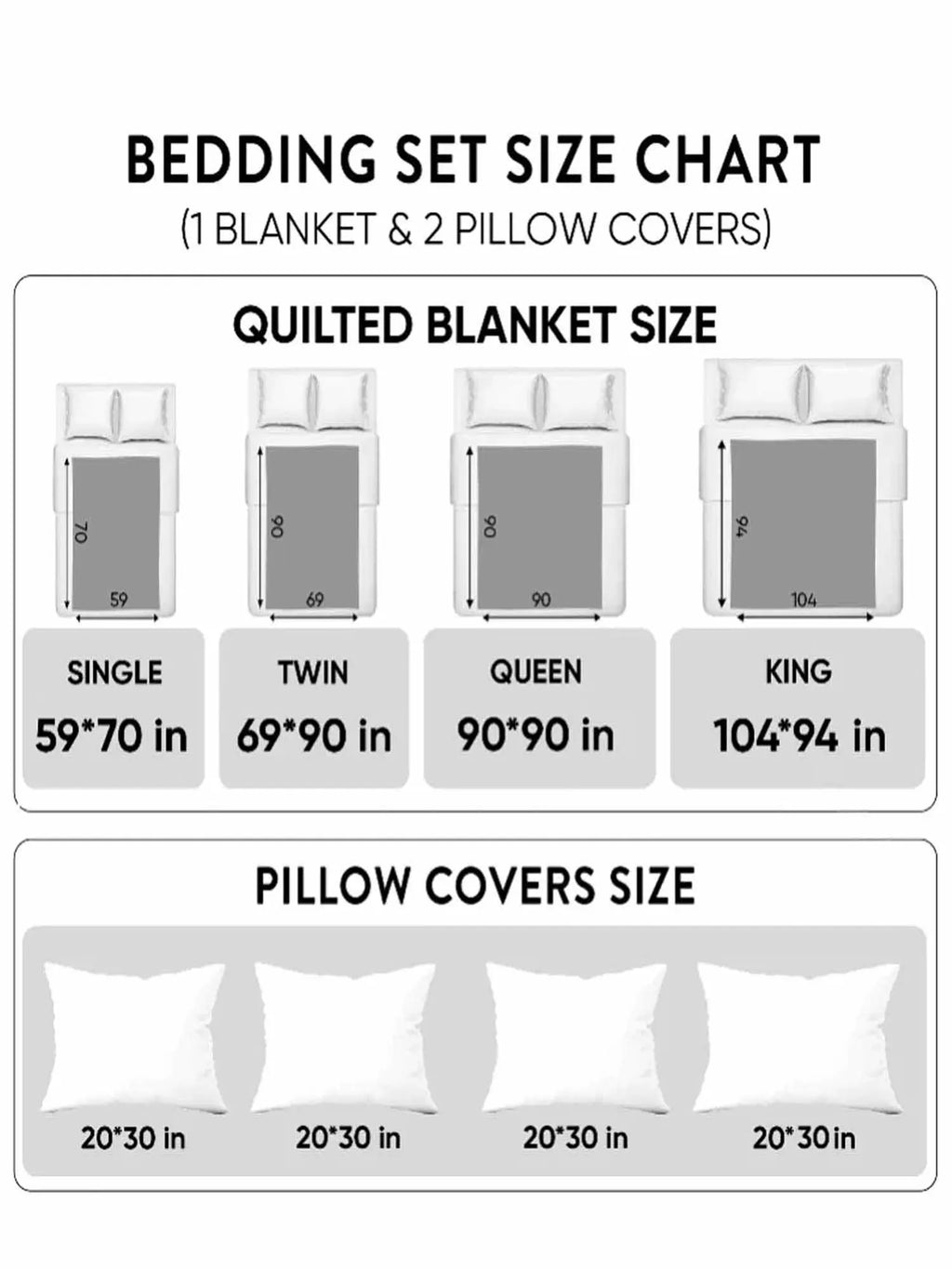Vintage Mixed Rose Patchwork 3-Piece Quilted Bedding Set